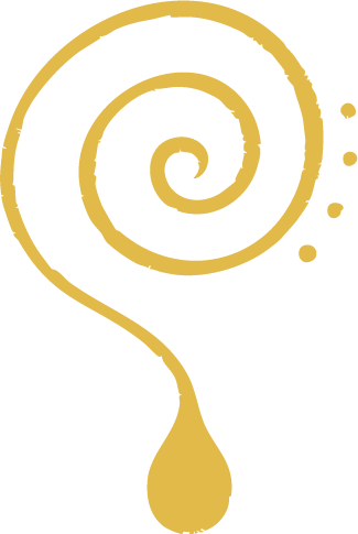 Goldfarbenes Symbol von LICHTerLEBEN